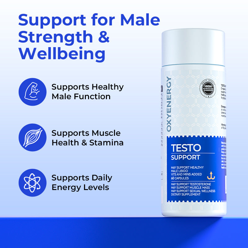 Testo Support - Supports Strength, Stamina, and Overall Wellbeing