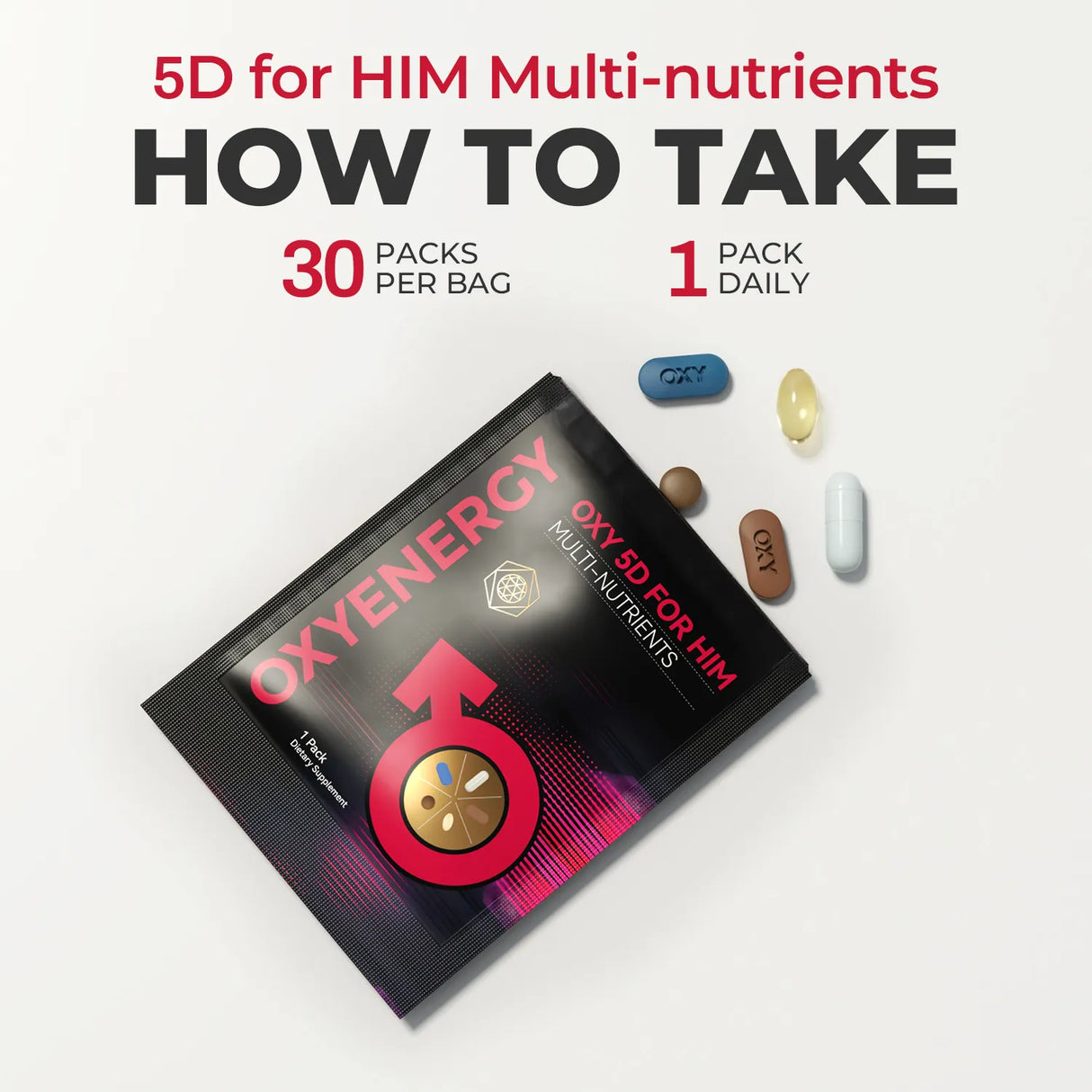 5D For Him Multi-nutrients