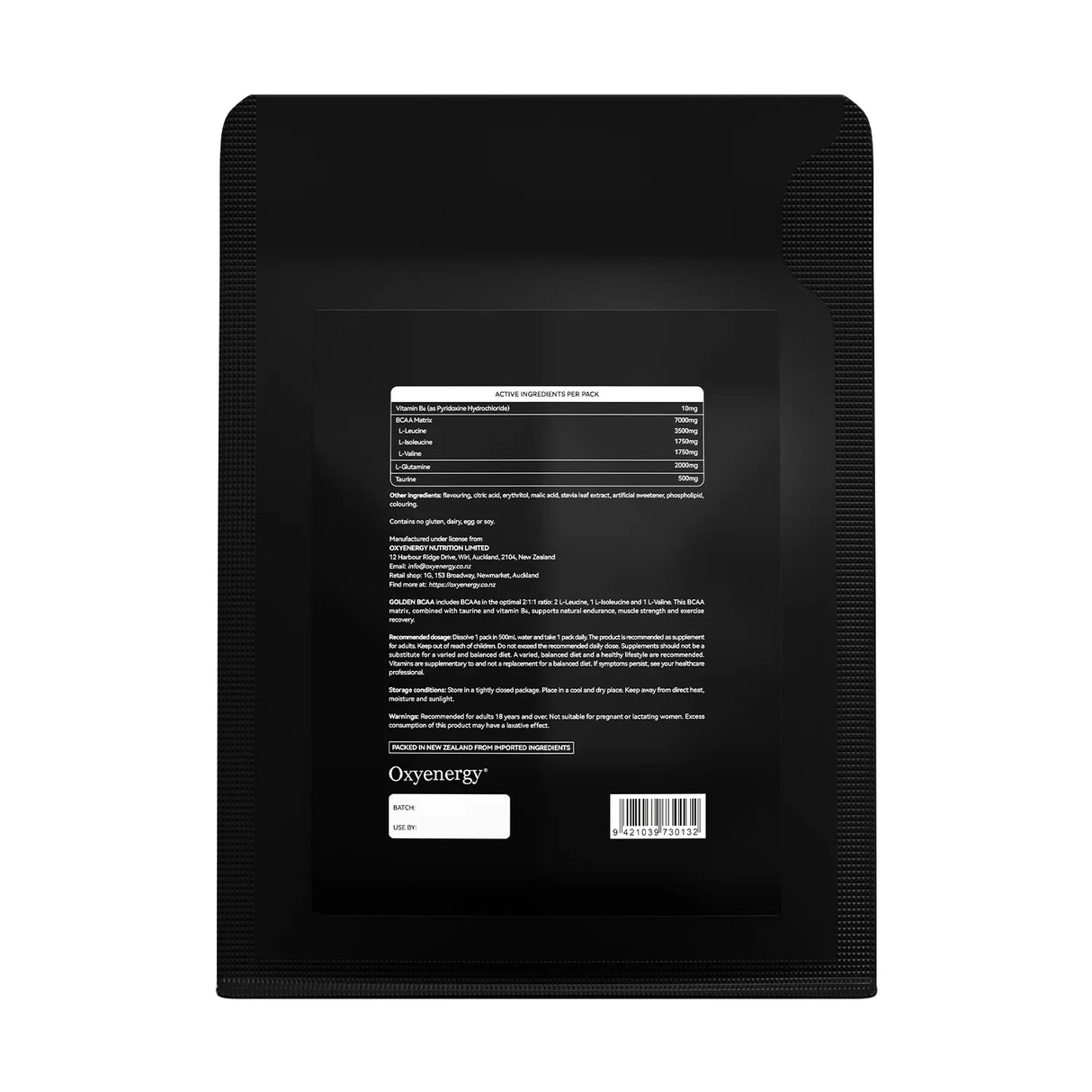 GOLDEN BCAA - Supports Natural Muscle Strength