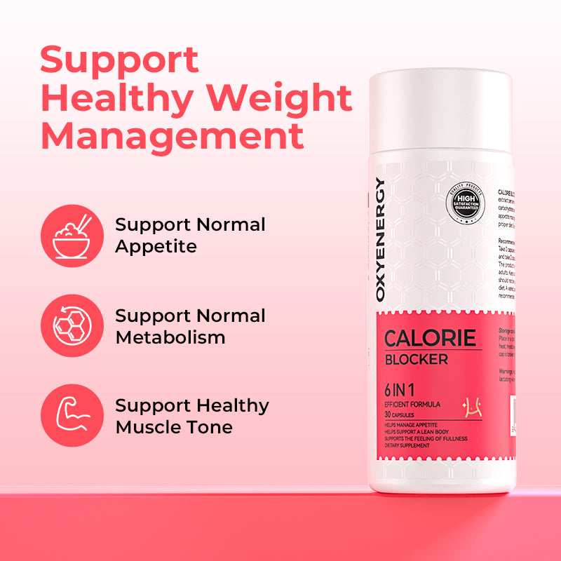 CALORIE BLOCKER: Supports Healthy Appetite and Metabolism