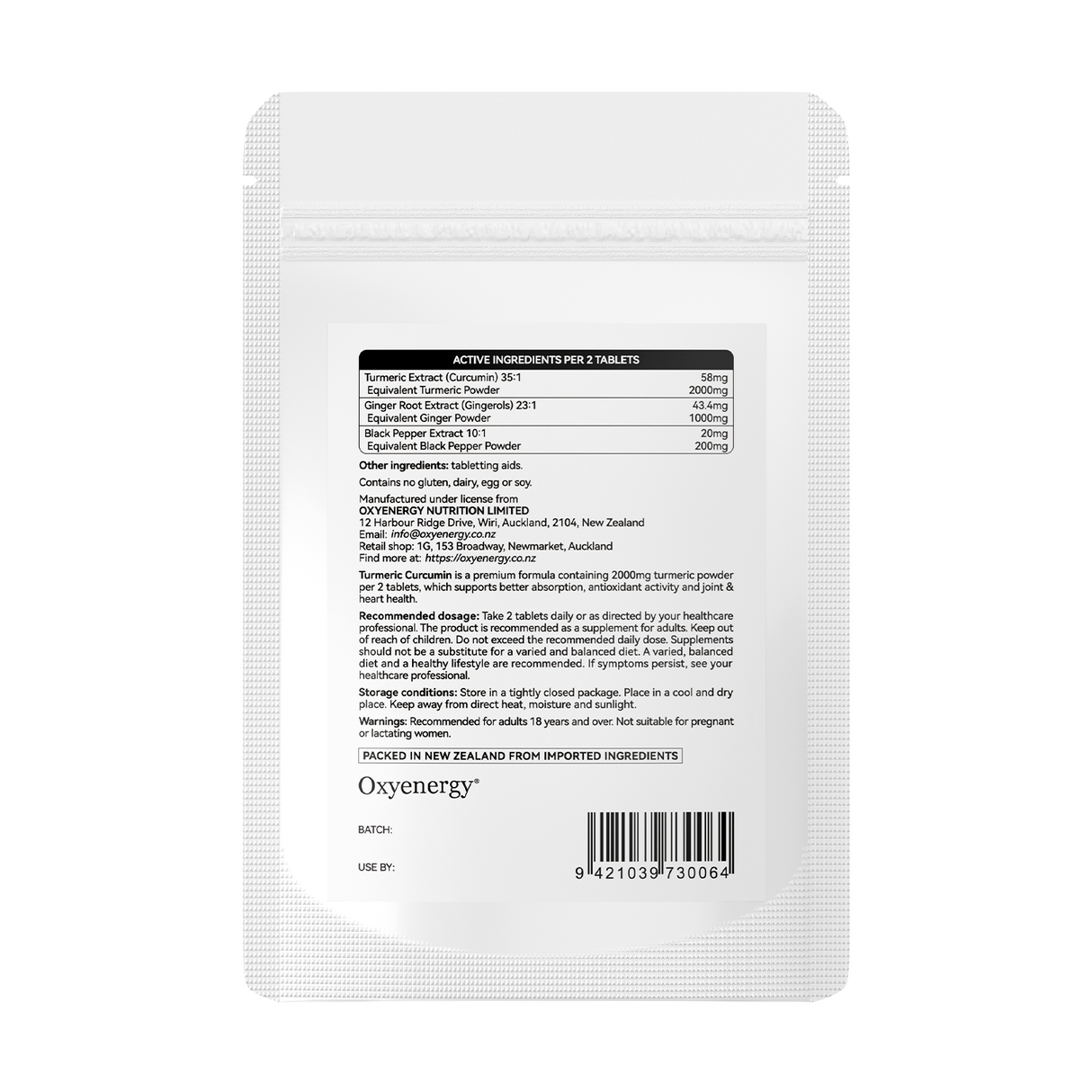 Turmeric Curcumin