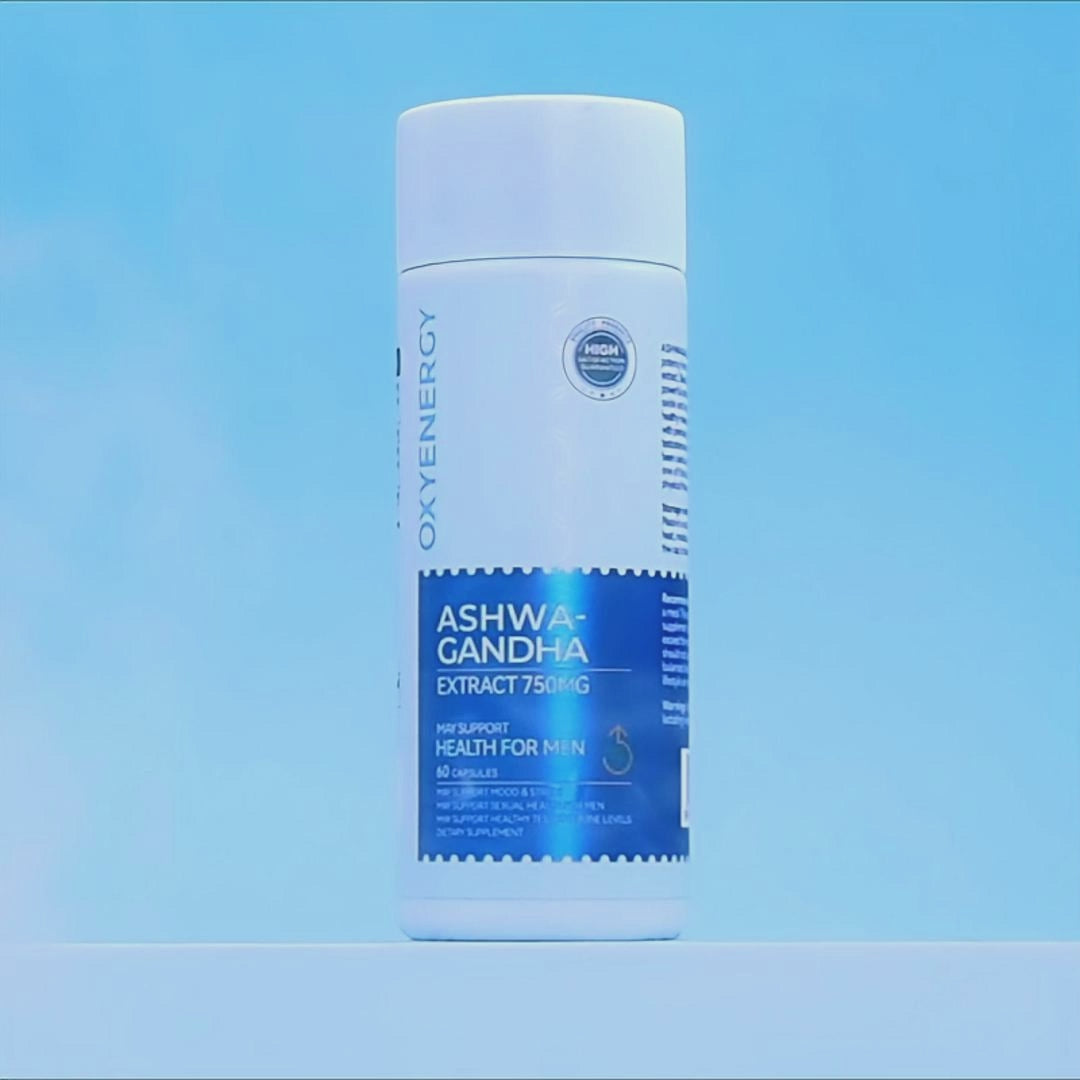 Ashwagandha Extract 750mg -  Supports Everyday Male Wellbeing