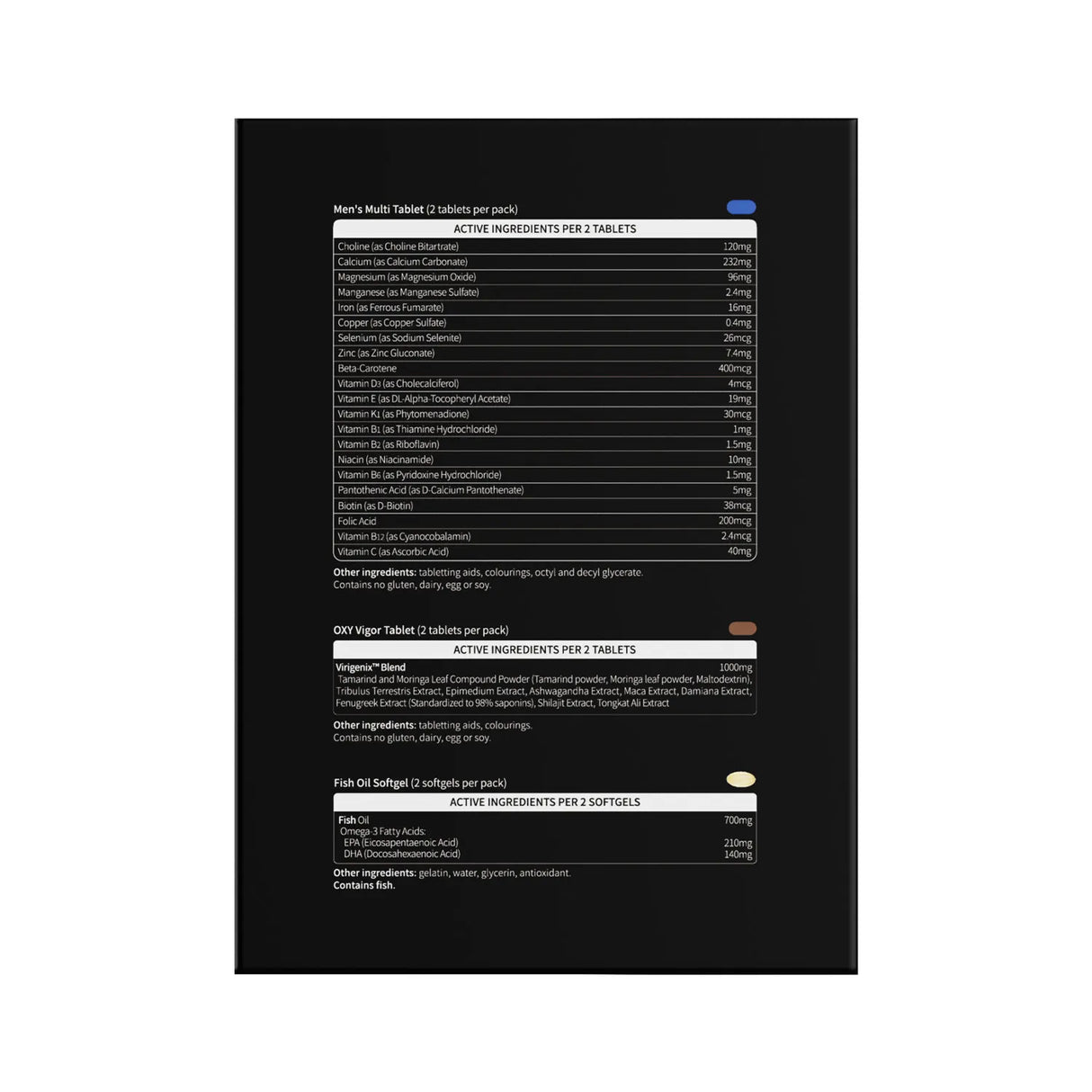 5D For Him Multi-nutrients