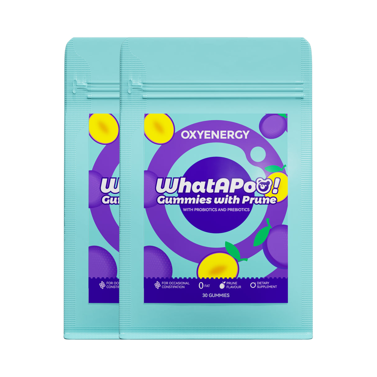 WhatAPoo! Gummies with Prune