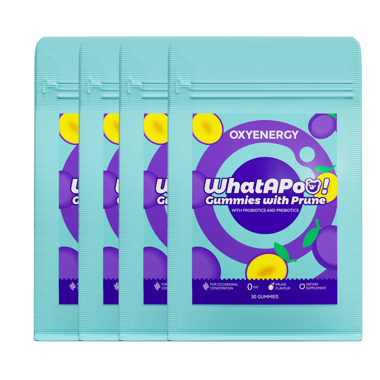 WhatAPoo! Gummies with Prune