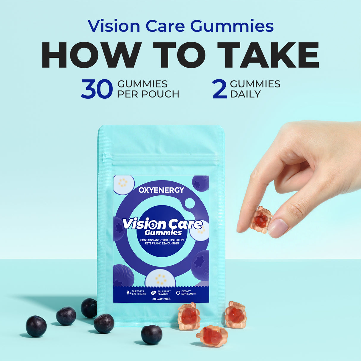 Vision Care Gummies - 30 Gummies