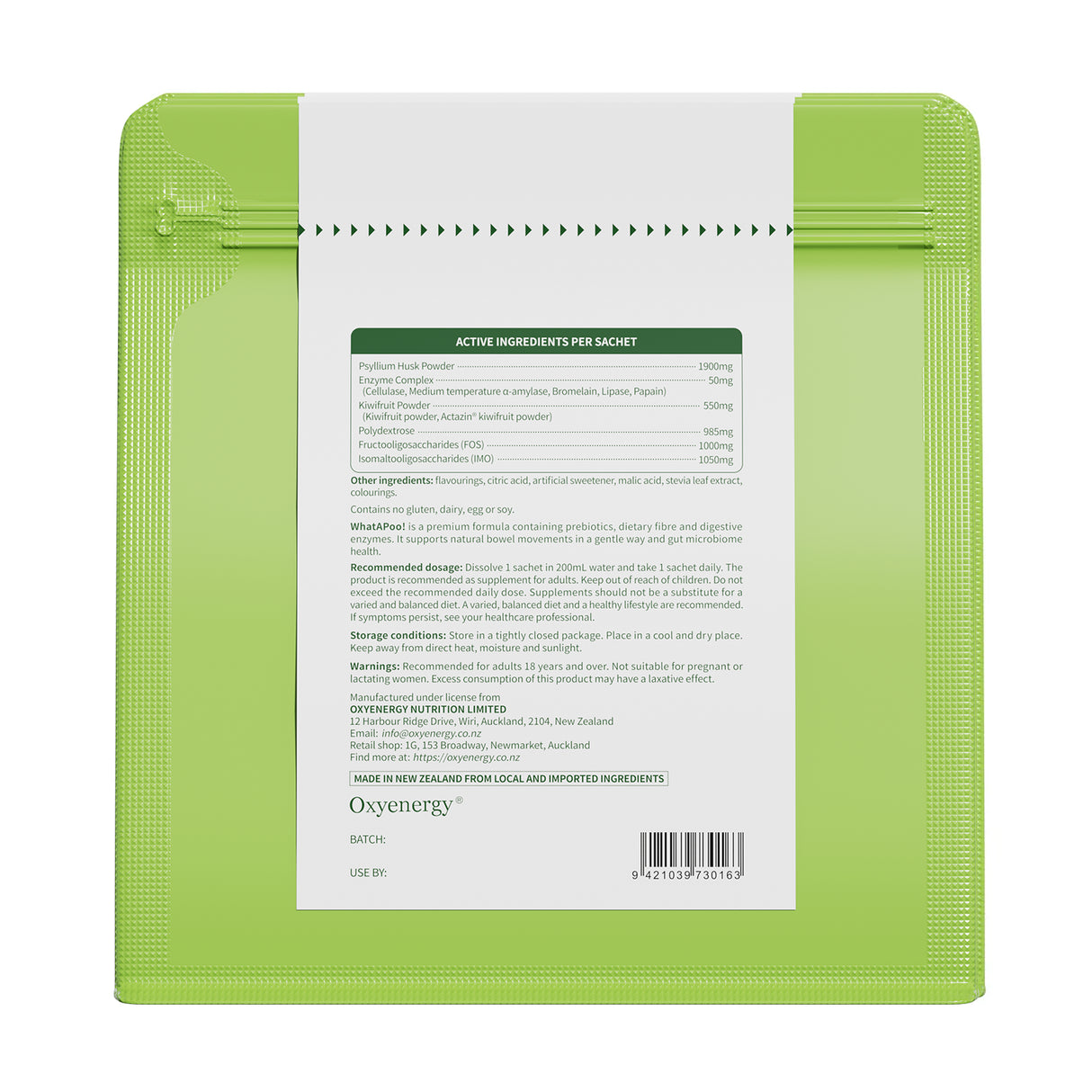 Natural gut health supplement for NZ and AU
